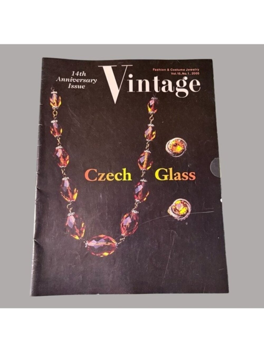 Vintage Fashion & Costume Jewelry Magazine 14th Anniversary Issue 2005 Vol 15 #1